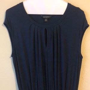 Banana Republic Factory Navy Drawstring Dress